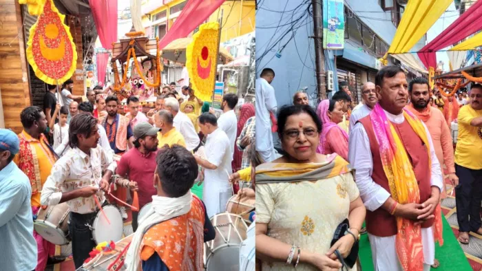 हिमाचल के नाहन में निकली भगवान जगन्नाथ रथ यात्रा