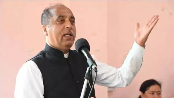 जयराम ठाकुर ने हिमाचल के मुख्यमंत्री पर साधा निशाना