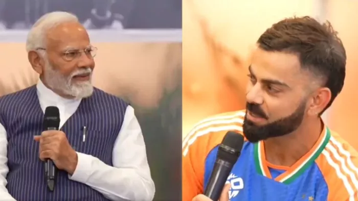 विराट कोहली ने टी20 वर्ल्ड कप में खराब फॉर्म की बताई वजह। फोटो- स्क्रीन ग्रैब