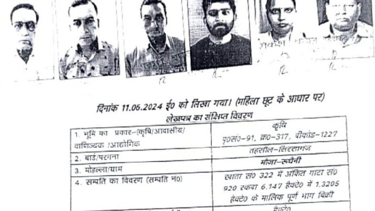 land scam case in firozabad sdm and tehsildar got 80 bighas of land registered in name of relatives lekhpal suspended