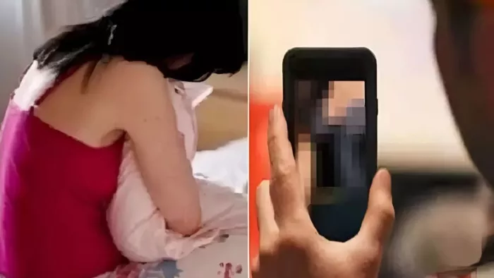 दोस्ती से इनकार किया तो युवती के अश्लील फोटो प्रसारित करने की दी धमकी।