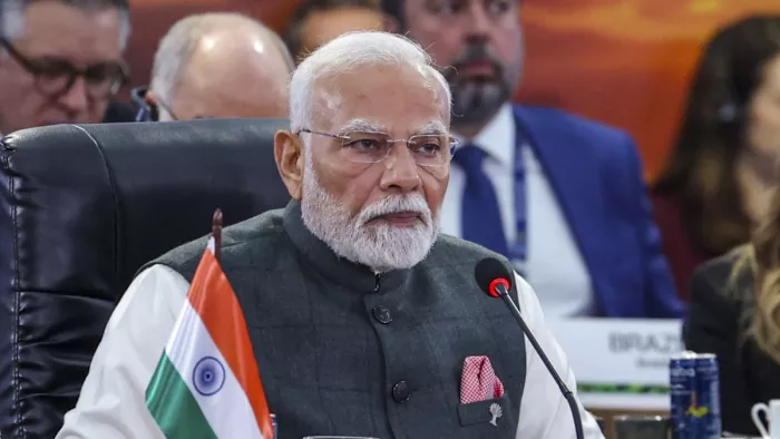 ब्रिक्स सम्मेलन से पीएम मोदी ने दुनिया को दिया संदेश। (फोटो- पीटीआई)
