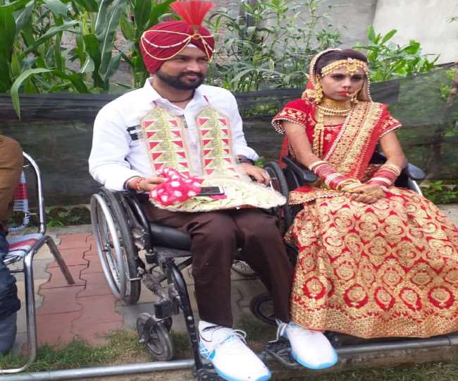 जिला ऊना के गगरेट के शशि पाल ने बिहार की सोनम से सात फेरे लिए।
