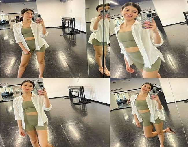 sanjay kapoor daughter shanaya kapoor shares dance rehearsal selfies gone viral