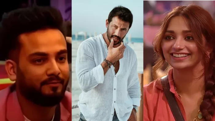 File Photo of Elvish Yadav, Jad Hadid and Jiya Shankar