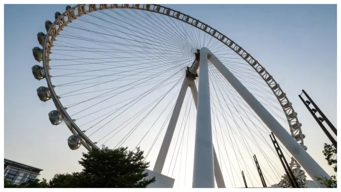 दुबई में है बुर्ज खलीफा के बाद दुनिया का सबसे बड़ा Ferris Wheel (फोटो- AFP)