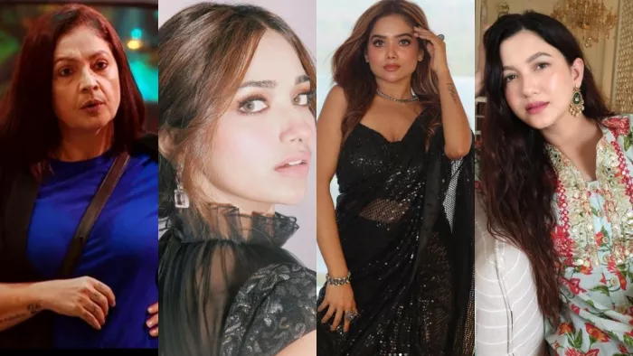 File Photo of Pooja Bhatt, Jiya Shankar, Manisha Rani and Gauahar Khan