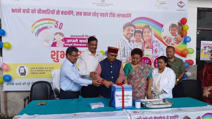 दून में आज से 'मिशन इंद्रधनुष 5.0' के प्रथम चरण की शुरुआत