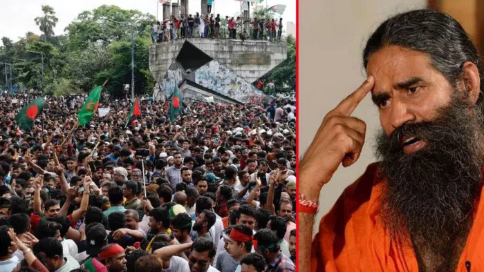 Bangladesh Crisis: योग गुरु बाबा रामदेव। फाइल फोटो