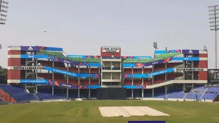 दिल्ली का अरुण जेटली स्टेडियम, यहीं होने हैं मैच।