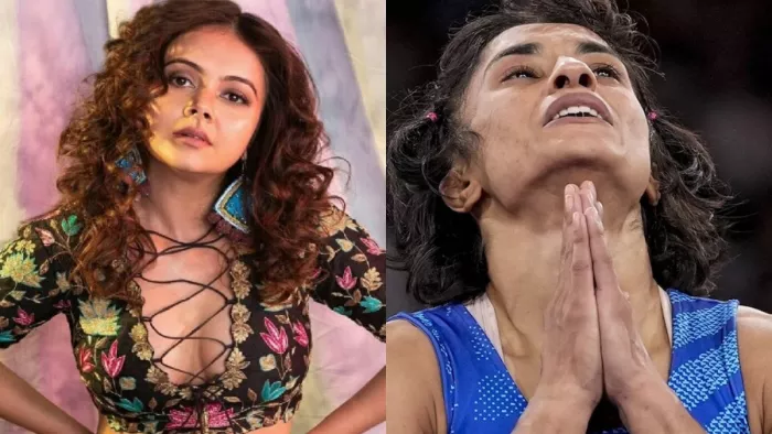 देवोलीना भट्टाचार्जी और विनेश फोगाट (फोटो इंस्टाग्राम)