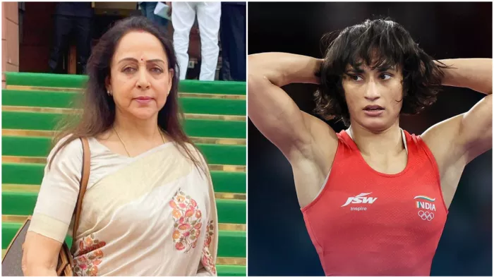 विनेश फोगाट पर टिप्पणी हेमा मालिनी को पड़ी महंगी, (X Image)