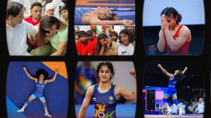 विनेश फोगाट के फाइनल में पहुंचने पर बोले बजरंग पुनिया।