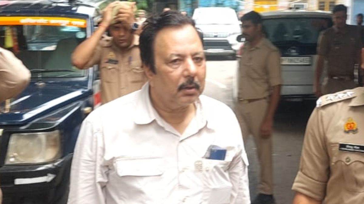 kanpur akhilesh dubey advocate accused of illegally seizing waqf board land