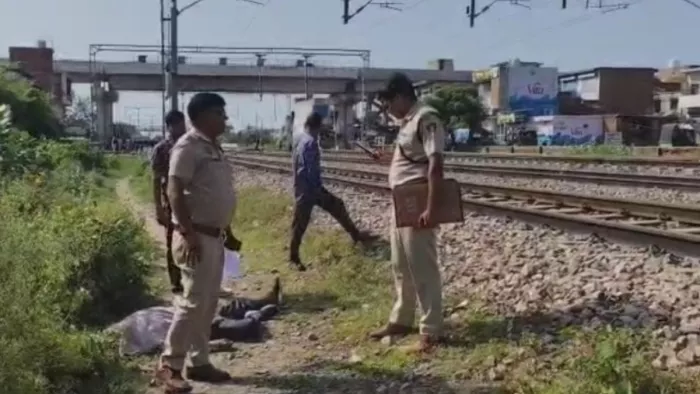 घटना के बाद कार्रवई करती पुलिस। जागरण