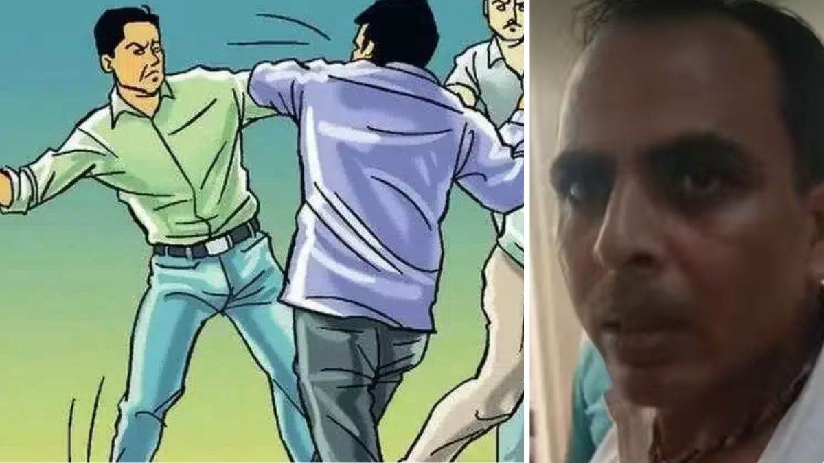 ncr faridabad news patwaris assistant misbehaves with ex mayors brother in law