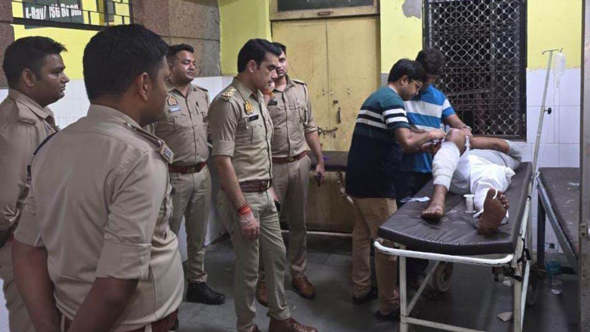 pratapgarh encounter two arrested one injured in police shootout