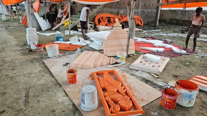156 फीट ऊंचा होगा माता सीता का मंदिर। (जागरण)