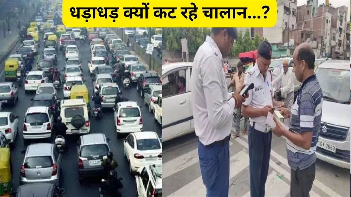 ncr noida news car drivers violate traffic rules over 18 lakh challans issued