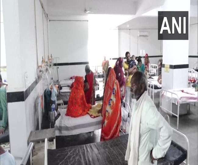 Viral fever spreading rapidly among the children of mp district Chhatarpur