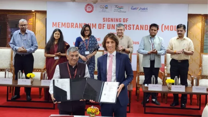 एयरबस और गति शक्ति विश्वविद्यालय के बीच समझौता ज्ञापन पर हस्ताक्षर (फाइल फोटो)