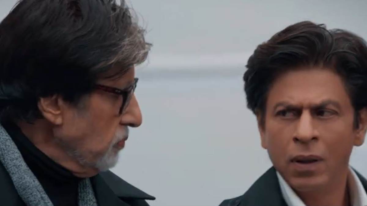 amitabh bachchan called jawan actor shah rukh khan desh ki dhadkan fans got angry on taking alia bhatt name in ad