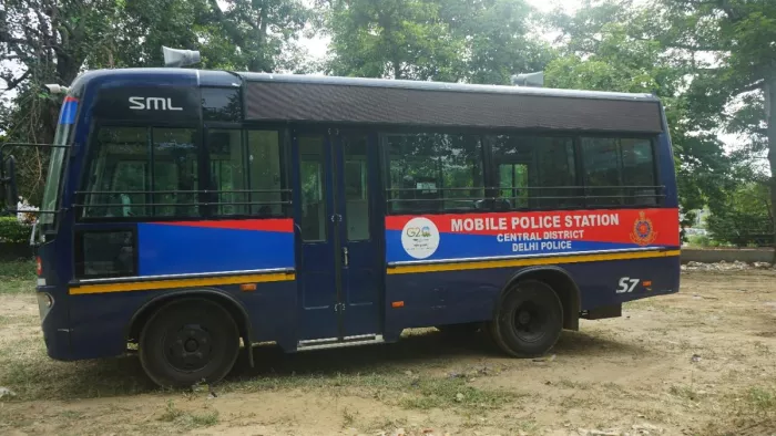दिल्ली में मोबाइल पुलिस थाना की शुरुआत