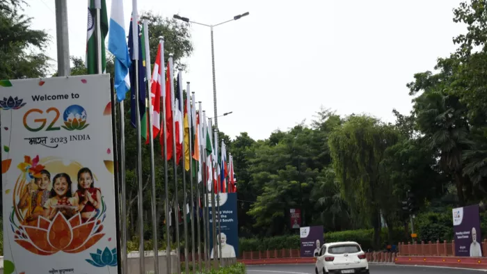 G20 Summit: मेहमानों के रास्ते में आने वाले पेड़ों की बदलेगी रंगत।