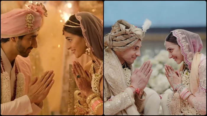 अनन्या पांडे ने रीक्रिएट किया कियारा आडवाणी का वेडिंग। फोटो क्रेडिट- इंस्टाग्राम