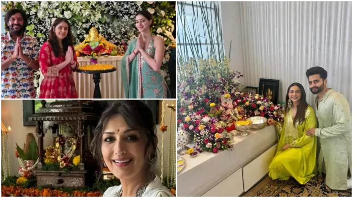 बॉलीवुड स्टार्स की गणेश चतुर्थी सेलिब्रेशन. फोटो क्रेडिट - इंस्टाग्राम