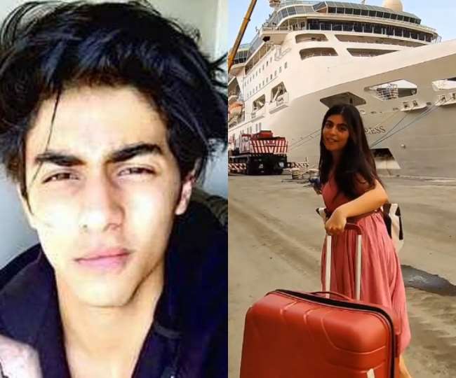 after shah rukh khan son aryan khan arrested in drugs case actress shenaz treasury gives tour of luxury cordelia cruise ship inside video viral