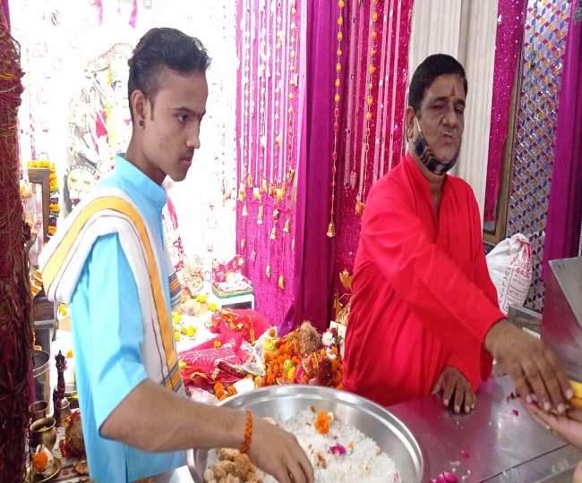 ncr jhandewalas temple will be decorated with exotic flowers for the first time in navratri