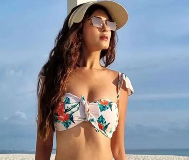 pandya store fame actress shiny doshi aka dhara bhabhi shares her photo in bikini goes viral on social media
