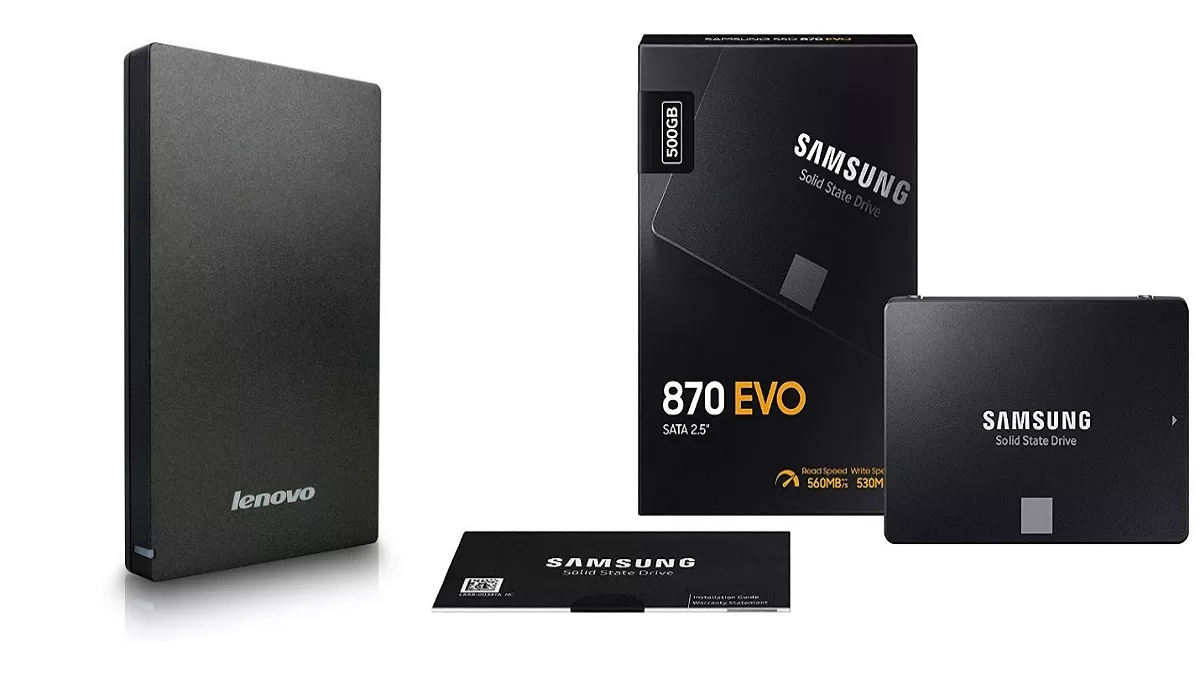 Amazon Sale Offers 2022 पर खरीदिए बेस्ट External HDDs, Portable SSDs और Pendrives 70% तक के डिस्काउंट के साथ