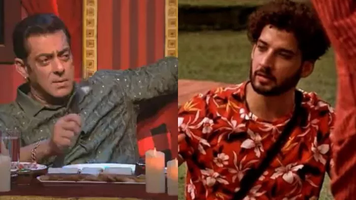 Still Image of Salman Khan and Gautam From Bigg Boss 16