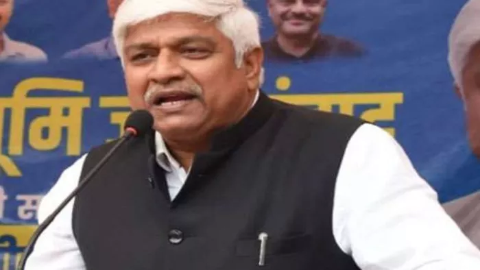 दिल्ली सरकार के मंत्री समाज कल्याण मंत्री राजेंद्र पाल गौतम की फाइल फोटो।