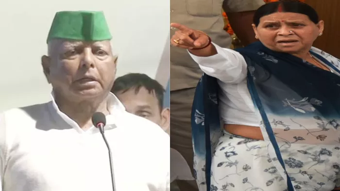 राष्ट्रीय जनता दल सुप्रीमो लालू प्रसाद यादव और पूर्व सीएम राबड़ी देवी। जागरण आर्काइव।