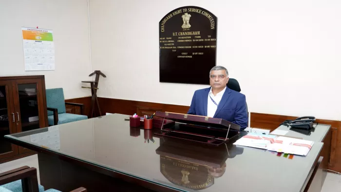 अरुण कुमार ने चंडीगढ़ राइट टू सर्विस कमिशन में चीफ कमिश्नर का पदभार संभाला