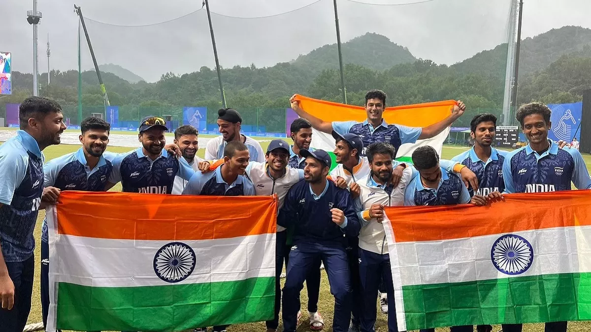 IND vs AFG Final, Asian Games 2023: भारत ने जीता गोल्ड मेडल, बारिश के कारण मैच हुआ रद्द