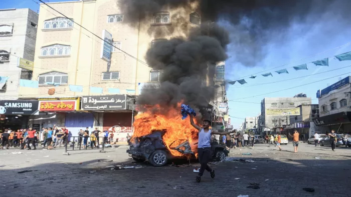 Israel Attack: इजरायल के हालात पर नजर रख रहा भारत, विदेश मंत्रालय और वित्त मंत्रालय बेहद सतर्क (फोटो एएफपी)