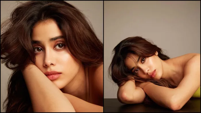 Janhvi Kapoor की लेटेस्ट तस्वीरों ने इंटरनेट पर बढ़ाई हलचल। Photo- Instagram