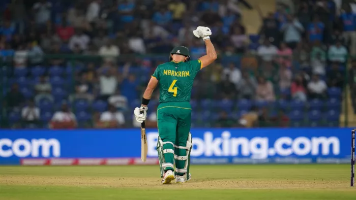 Aiden Markram: एडम मार्करम ने वर्ल्ड कप इतिहास का सबसे तेज शतक जड़ा।