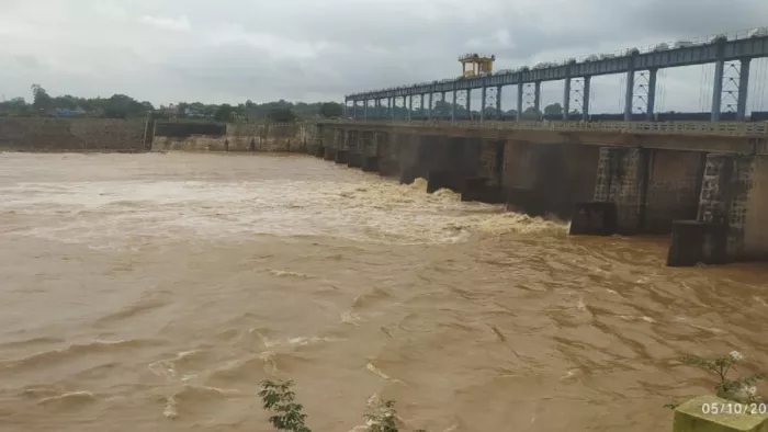 अजय बैराज सिकटिया में प्रस्तावित मेगा लिफ्ट सिंचाई योजना। जागरण