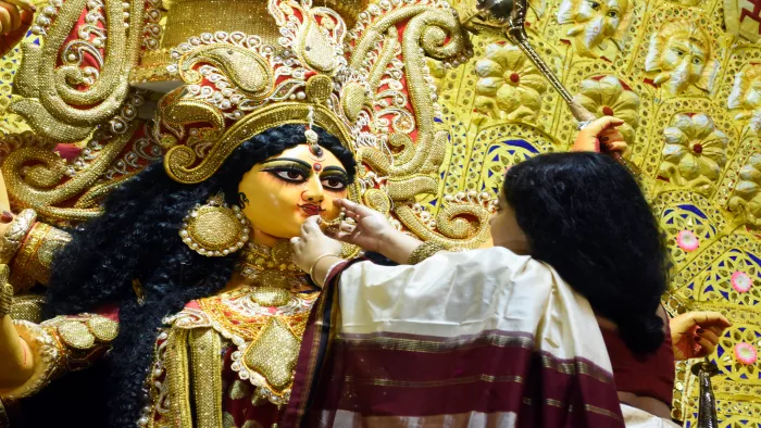 Bengal Durga Puja celebration: कोलकाता की दुर्गा पूजा 2024। एजेंसी