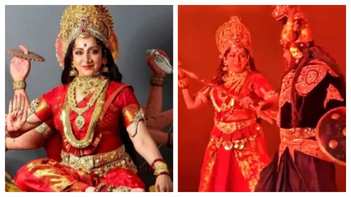 बॉलीवुड एक्ट्रेस व सांसद हेमा मालिनी ने दुर्गा सप्तशती पर किया डांस