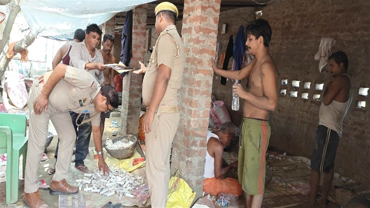 gorakhpur diwali fancy low pollution firecrackers market ready