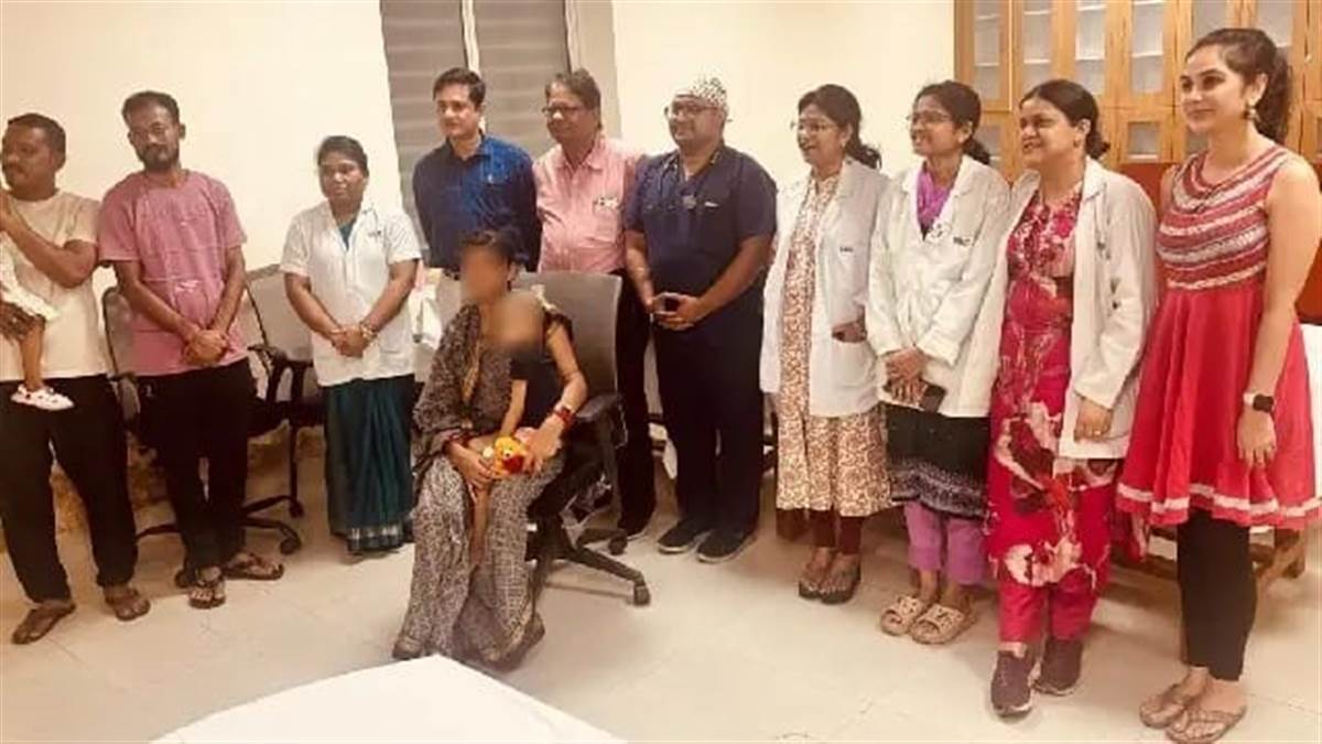 kims doctors save girl child from rare liver tumor