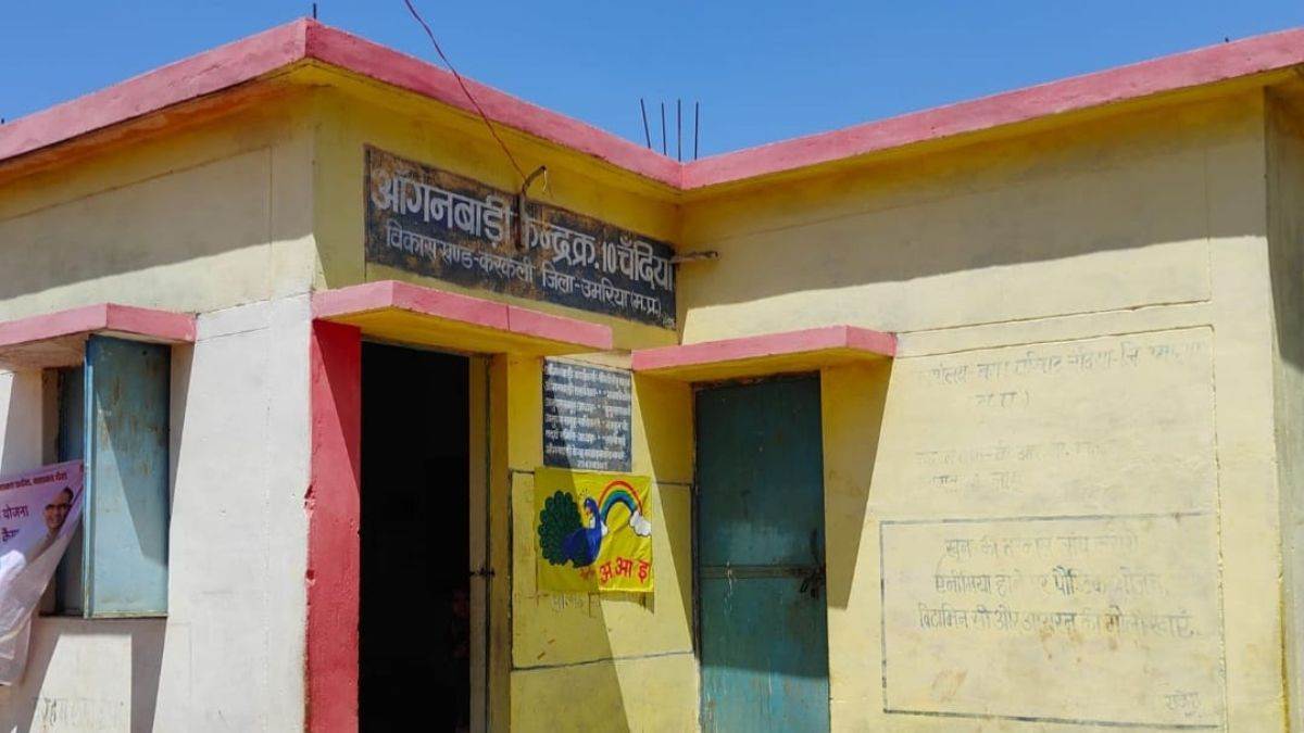 madhya pradesh anganwadi centres without electricity led tvs and water filters