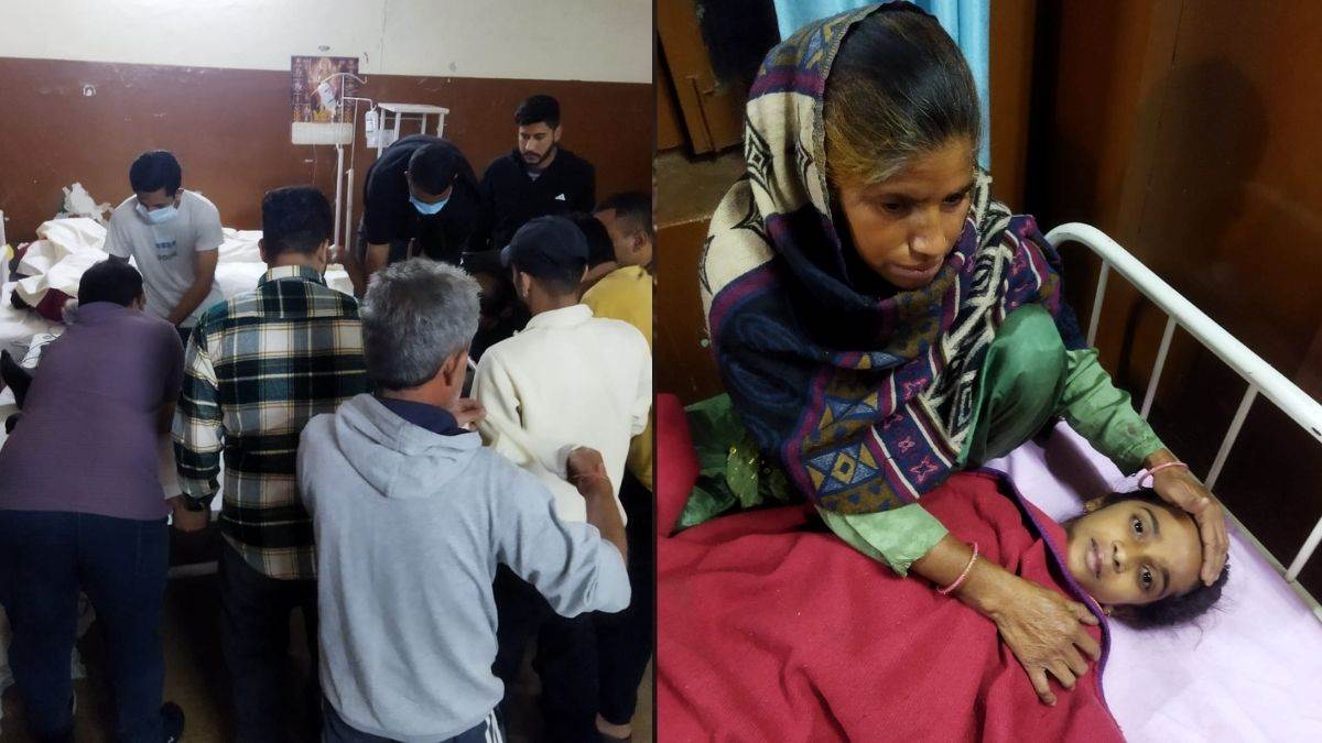 bilaspur bus accident four members of the same family died mother died in front of her daughter