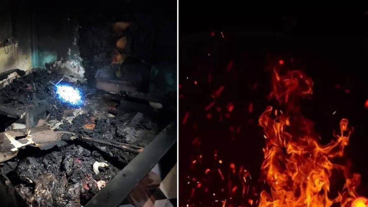 fire incident in himachal pradesh bilaspur kuthera house damaged